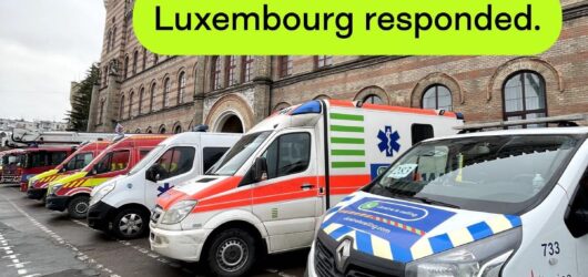 Асоціація українців Люксембургу LUkraine asbl зібрала для України кошти на 12 реанімобілів!