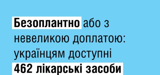 Доступні нові безоплатні ліки для українців