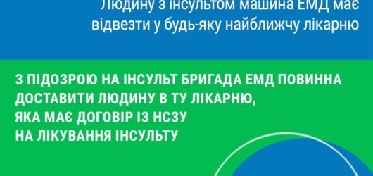 Медична допомога при гострому мозковому інсульті