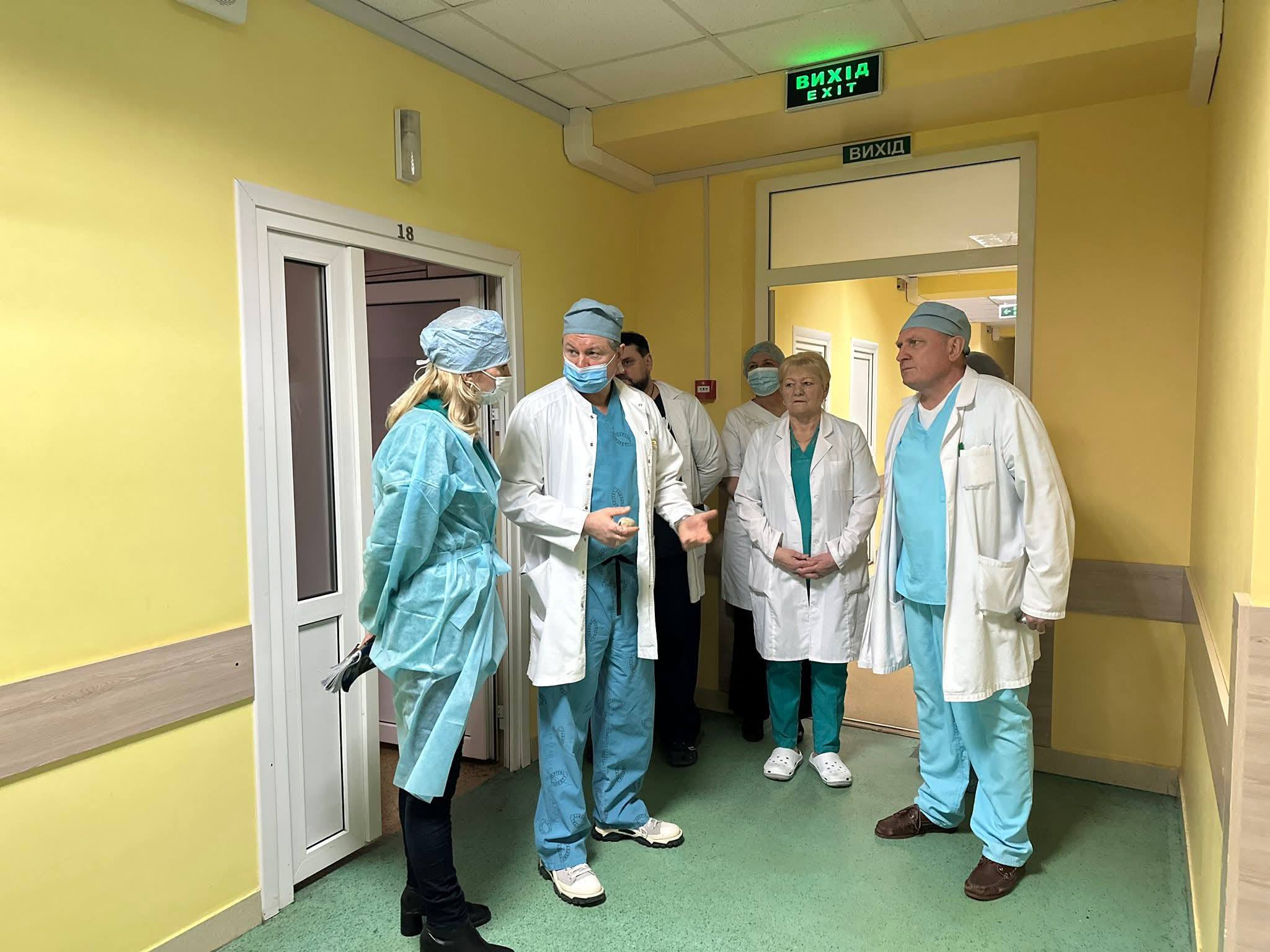 You are currently viewing Робочий візит ДОЗ до Вишгородської центральної районної лікарні