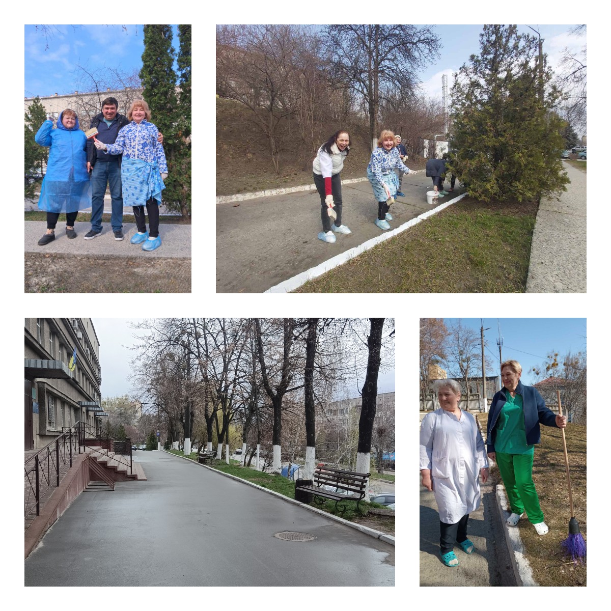 You are currently viewing Чистота і турбота: весняне прибирання у Вишгородській ЦРЛ