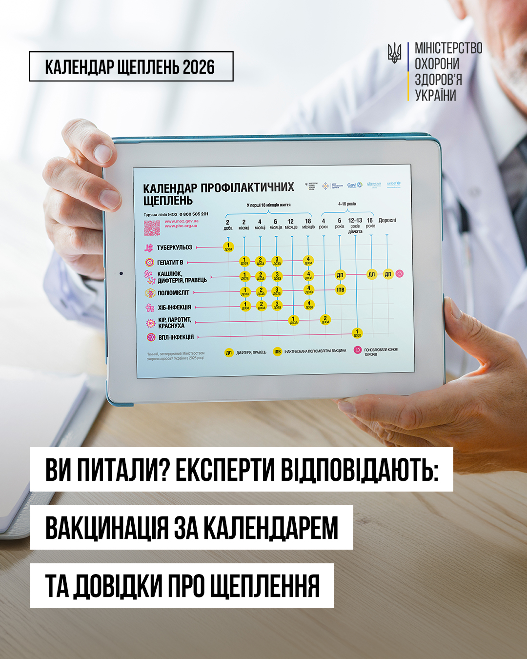 Read more about the article Календар щеплень: пояснюємо важливі нюанси