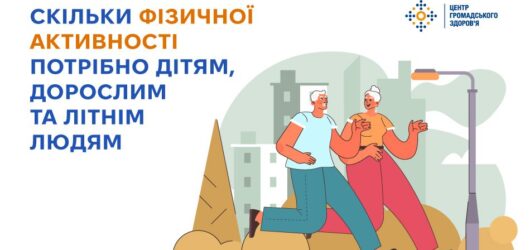 Скільки фізичної активності потрібно дітям, дорослим та літнім людям